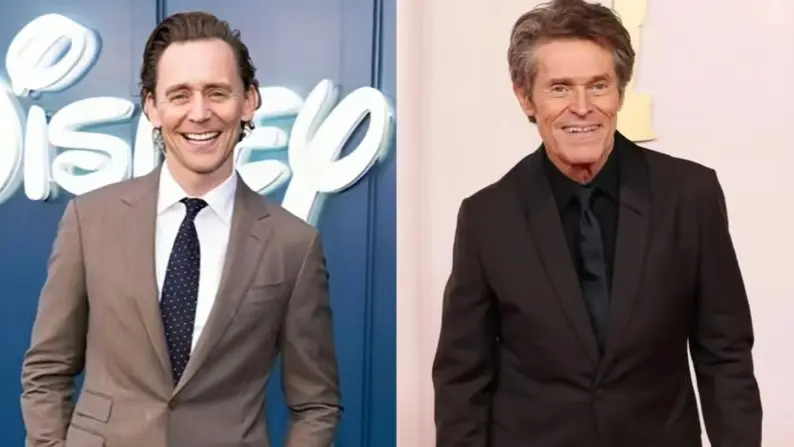 Tom Hiddleston and Willem Dafoe