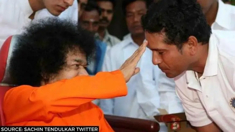 Sachin Tendulkar backed for remembering guru Sri Sathya Sai Baba on 95th birth anniversary Sachin Tendulkar