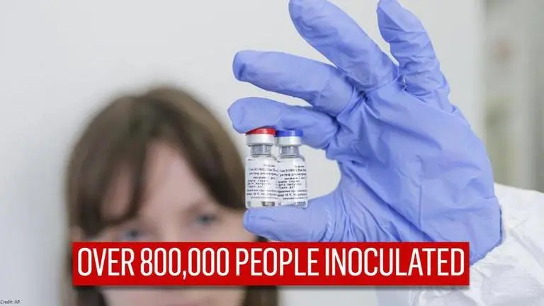 Russia: Over 800,000 people vaccinated with Sputnik V against COVID-19 virus Russia