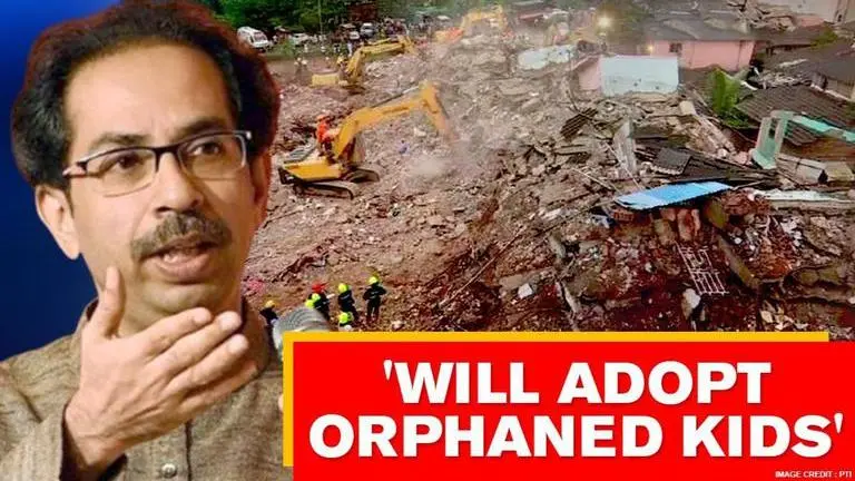 Raigad building collapse: Shiv Sena to adopt 4-yr-old & 5-yr-old orphaned due to disaster Raigad building collapse
