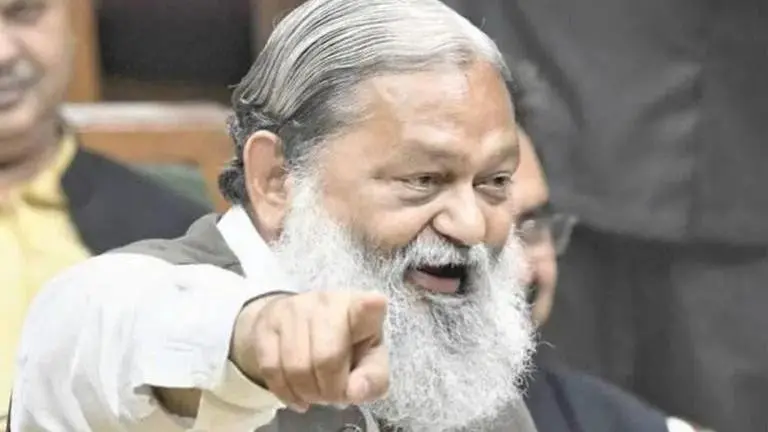 Anil Vij uses 'Ladki Hoon' slogan to slam Cong after Selja's removal as state unit chief Anil Vij, Congress