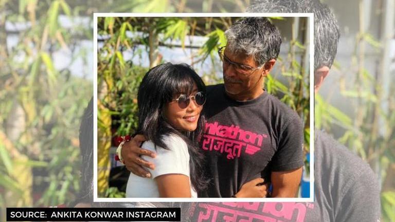 Ankita Konwar defends husband Milind by shutting down trolls ...