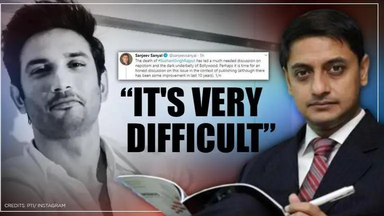 Sanjeev Sanyal highlights nepotism in publishing industry after Sushant Singh's death Sanjeev Sanyal highlights nepotism in publishing industry after Sushant Singh's death