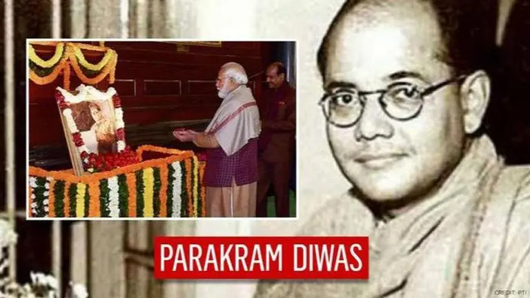 Netaji Subash Chandra Bose's birthday Jan 23 to be celebrated as 'Parakram Diwas' annually Subhas Chandra Bose