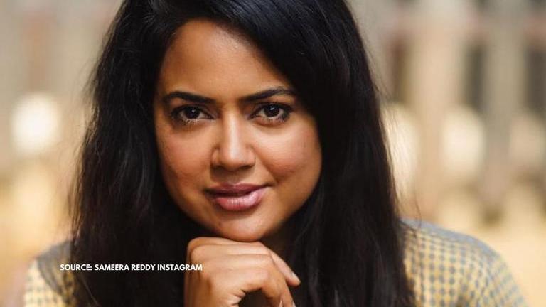 Sameera Reddy screams 'It's fitness friday', as she motivates fan ...