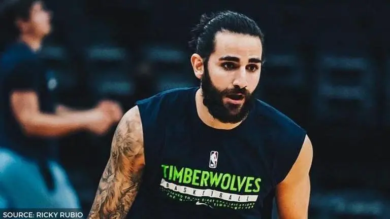 Ricky Rubio compared to Jesus and Seth Rollins on Twitter for long-haired look; see photo Ricky Rubio