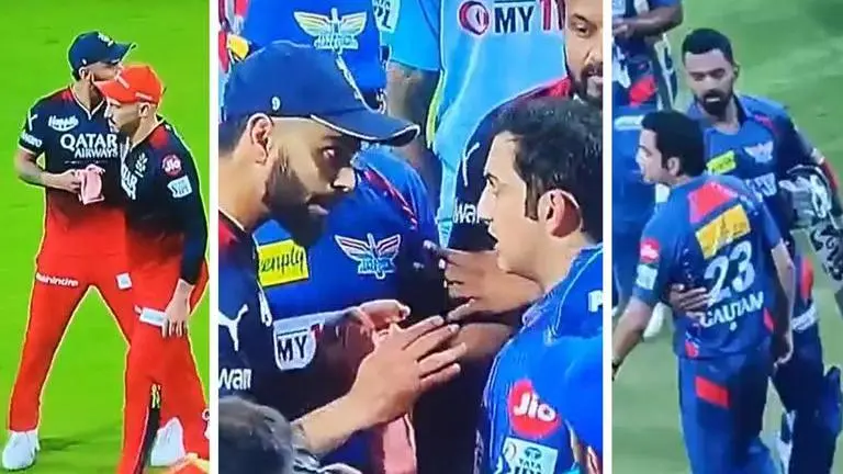 RCB vs LSG, VIrat Kohli, Gautam Gambhir, IPL