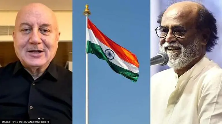 76th Independence Day: Anupam Kher, Rajinikanth & others instill patriotism on special day 75th Independence Day