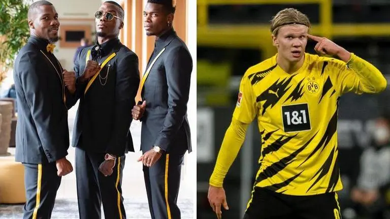 Paul Pogba's brother backs Haaland to join Barcelona on one special condition erling haaland contract