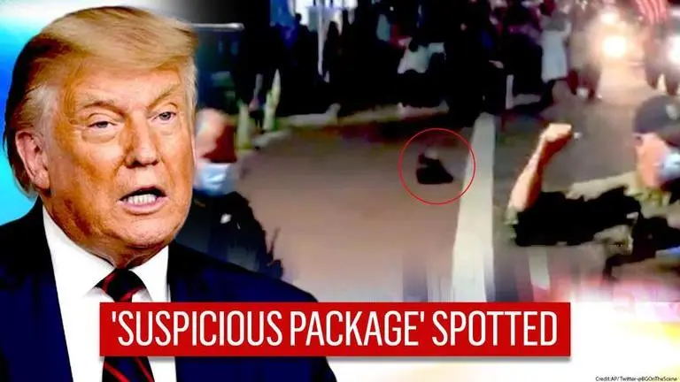 'Suspicious' package found near hospital where Trump is admitted; area shut down briefly Trump