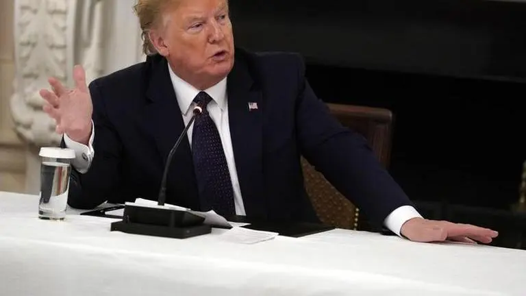 Trump attacks study, defends using malaria drug for COVID-19 Trump attacks study, defends using malaria drug for COVID-19