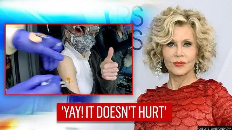 Jane Fonda receives COVID-19 vaccine, shares picture on social media Jane Fonda