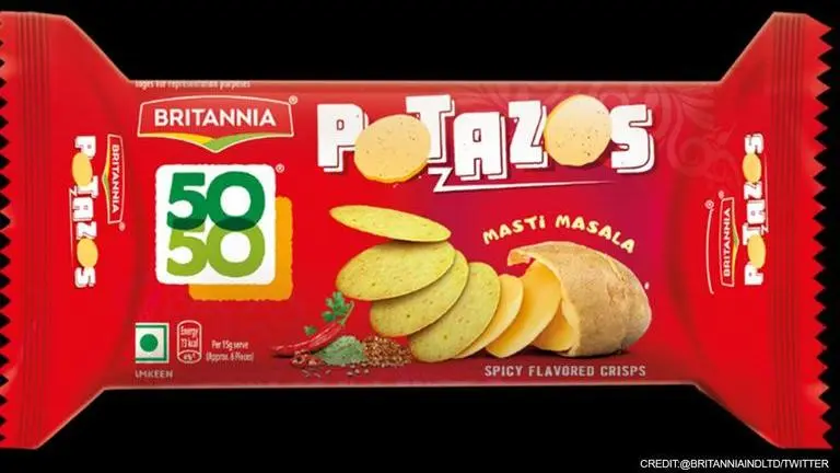 Britannia 50-50 Potazos