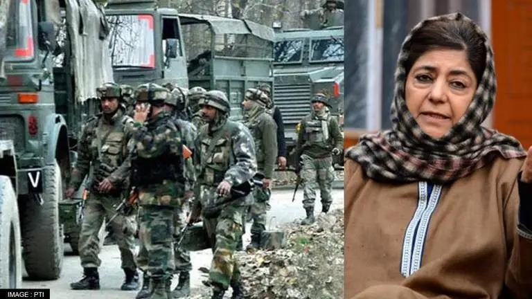 Mehbooba Mufti gives terrorists clean-chit for Sarpanch's murder; tries to blame Centre Mehbooba Mufti
