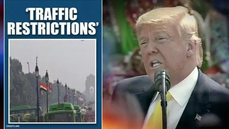 Delhi traffic likely to be affected, says police advisory in view of US President's visit Donald Trump