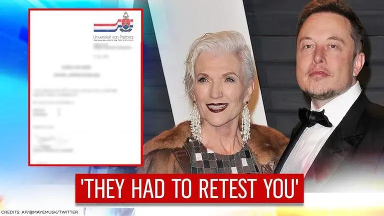 Elon Musk's mother calls son 'brilliant engineer', shares marksheet of test he took at 17 Elon Musk