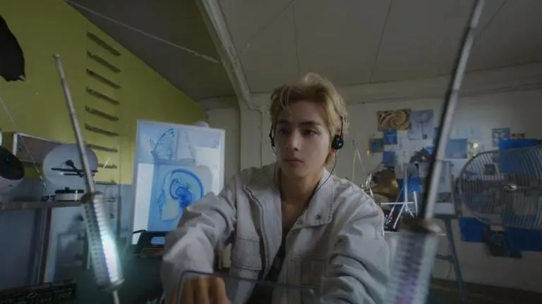 BTS V drops solo debut album Layover, channels the 70s in Slow Dancing music video Layover
