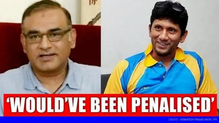 Venkatesh Prasad reveals how he got away after giving an aggressive send-off to Sohail Venkatesh Prasad