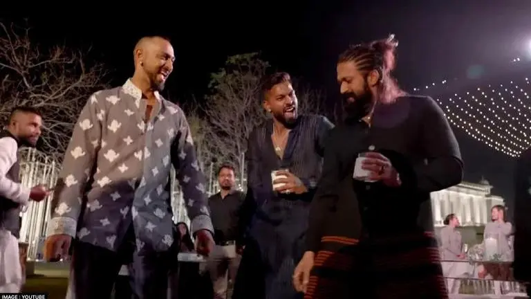 Yash dances with Hardik Pandya in throwback video from couple's wedding | Watch yash