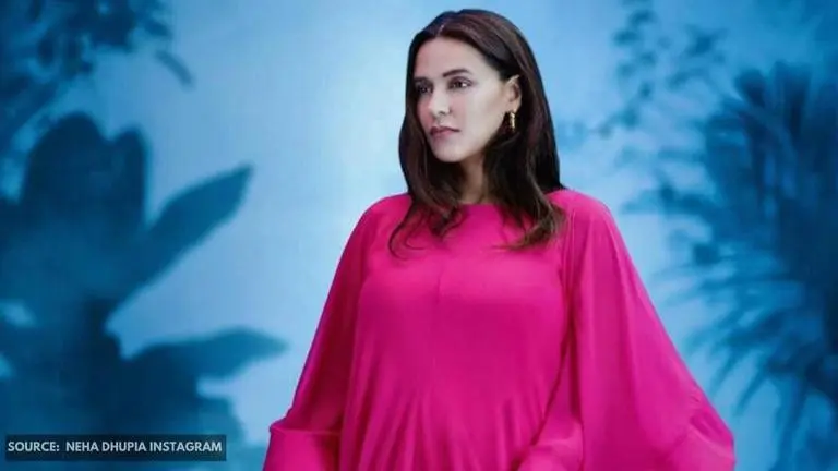 Neha Dhupia encourages body positivity, says 'your weighing scale doesn't define you' neha dhupia