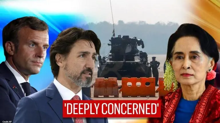 Myanmar crisis: G7 countries express concern, demand military to restore power Myanmar