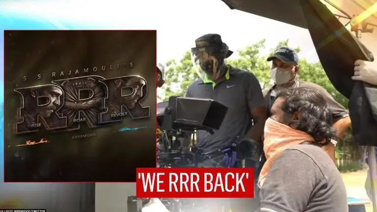 Rajamouli's RRR is 'Recharged, Rested & Raring to go', makers share post-COVID BTS video RRR