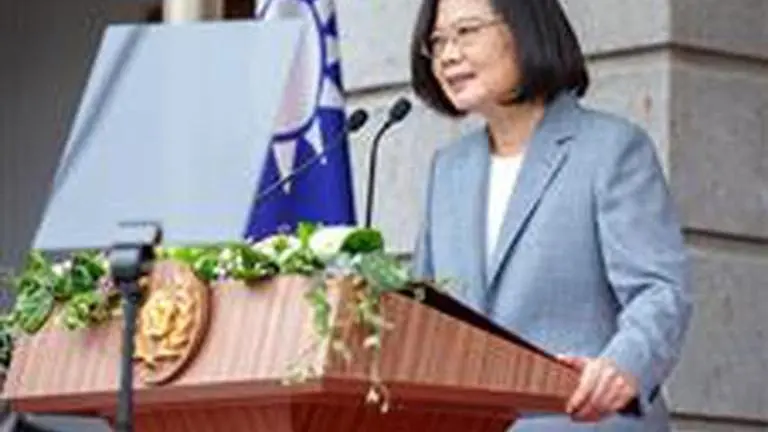 Taiwan President Tsai Ing-wen inaugurated for a second term President Tsai Ing-wen