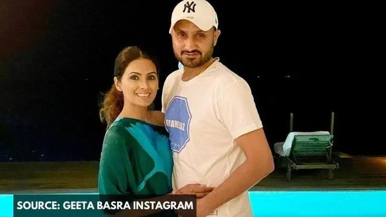 Geeta Basra's gets loving birthday wishes from husband Harbhajan Singh; see post Geeta Basra