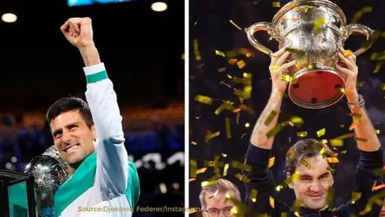 Novak Djokovic vs Roger Federer head to head: List of duo's achievements at the age of 34 Novak Djokovic and Roger Federer