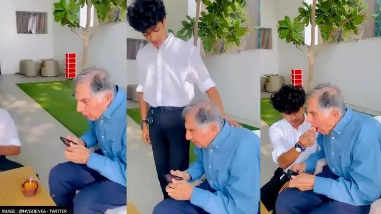 Ratan Tata celebrated his 84th birthday having Cupcakes with Employees; Watch Video Ratan Tata
