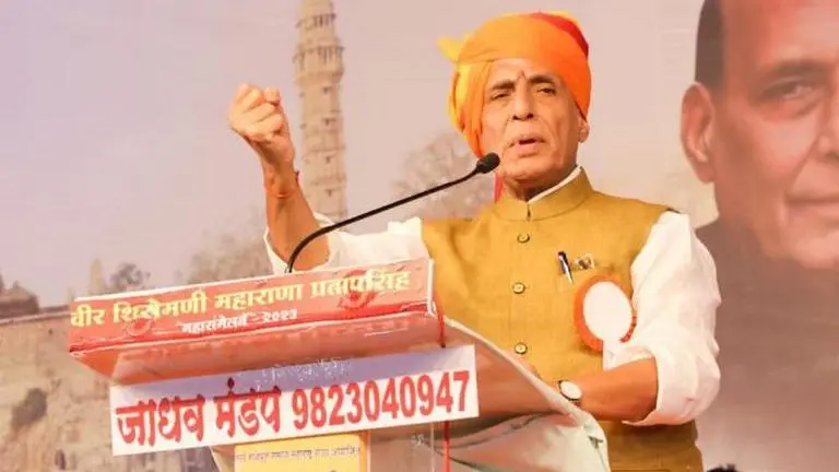 Be it Haldighati or Galwan: Rajnath Singh recalls India's stern response to China Rajnath Singh