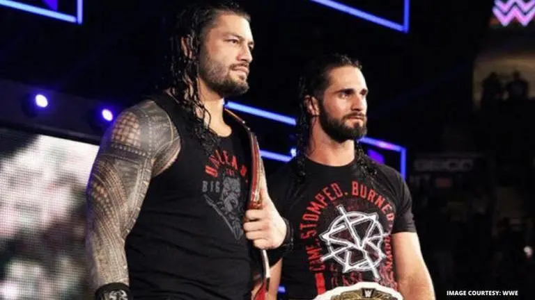 Roman Reigns and Seth Rollins