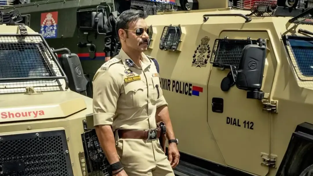 Singham Again: Rohit Shares 1st Glimpse Of Ajay Devgn As Bajirao, Announces Kashmir Schedule Wrap Up Ajay Devgn