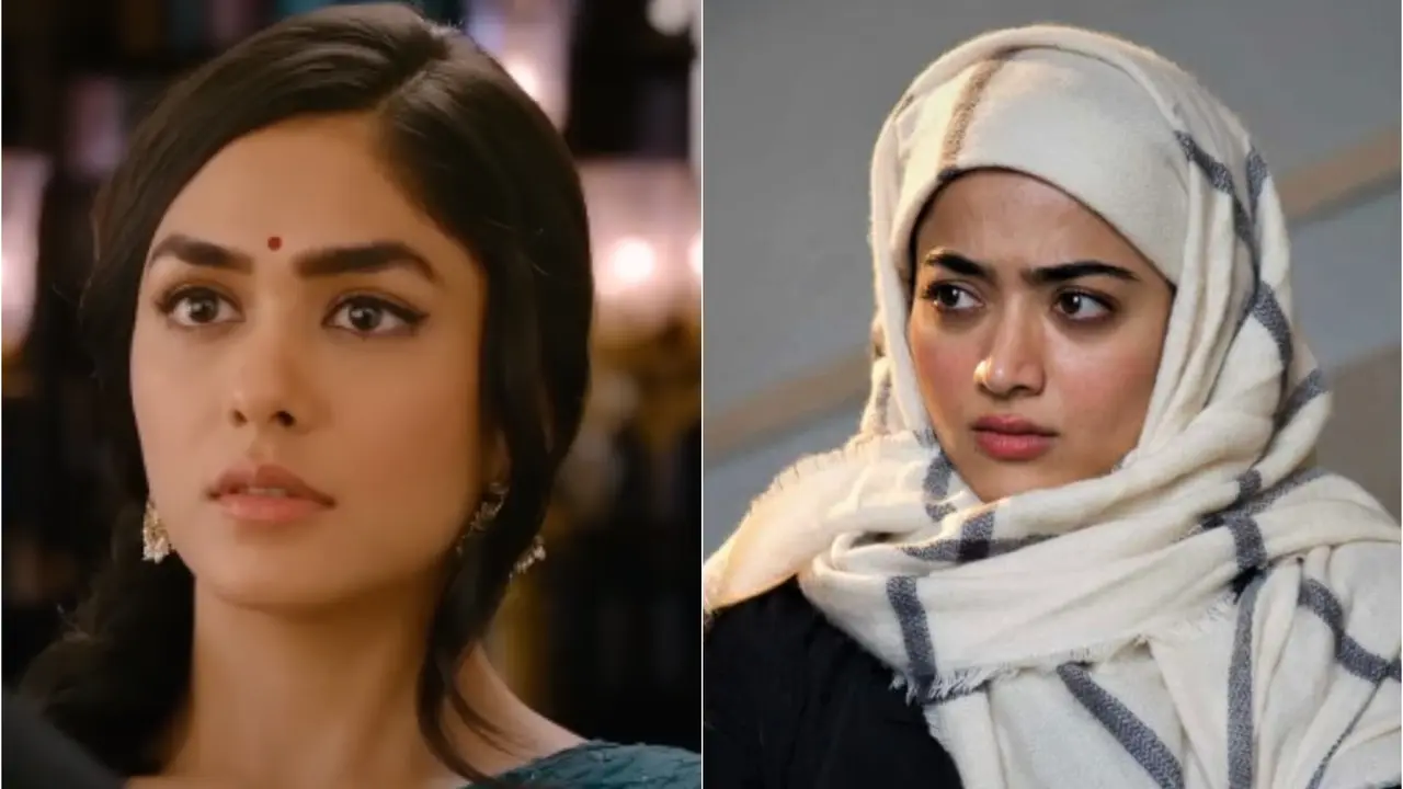 Sita Ramam Director Wanted To Cast Mrunal Thakur In Rashmika's Role, But Nag Ashwin Intervened Stills from Sita Ramam