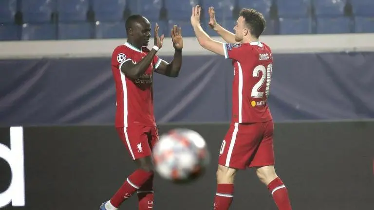 Jota hat trick as Liverpool thrashes Atalanta 5-0