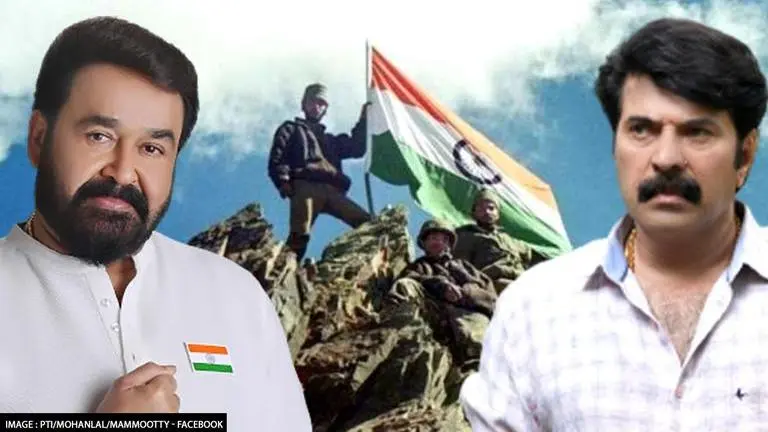 Kargil Vijay Divas 2022: Mammootty, Mohanlal and more pay tribute to brave soldiers Kargil Vijay Divas 2022