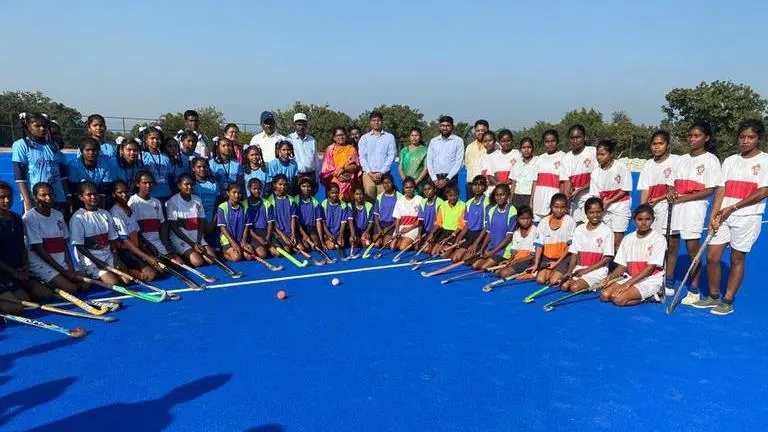 India's 'Hockey Village' set for transition from bamboo sticks to artificial turf Saunamara