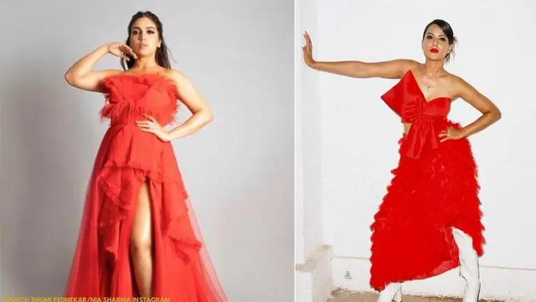 Bhumi Pednekar to Nia Sharma | Celebs pull off tube gown looks beautifully Bhumi Pednekar