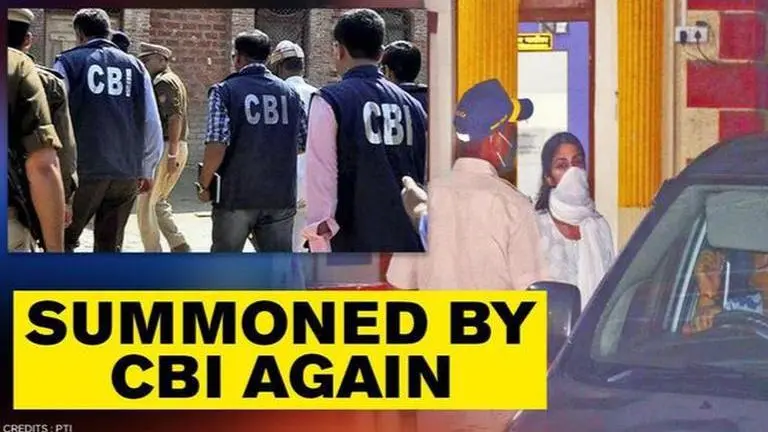 Sushant case: After being grilled for 7-hrs, CBI summons Rhea Chakraborty for the 3rd time Sushant Singh Rajput