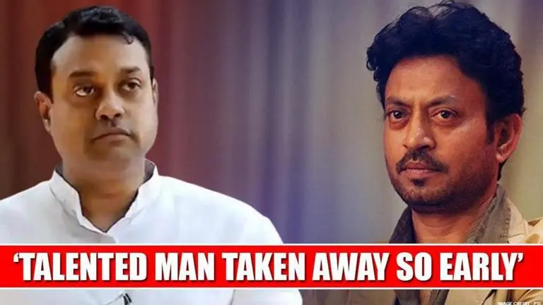 BJP's Sambit Patra condoles demise of Irrfan Khan; says 'talented man taken away so early' Sambit Patra
