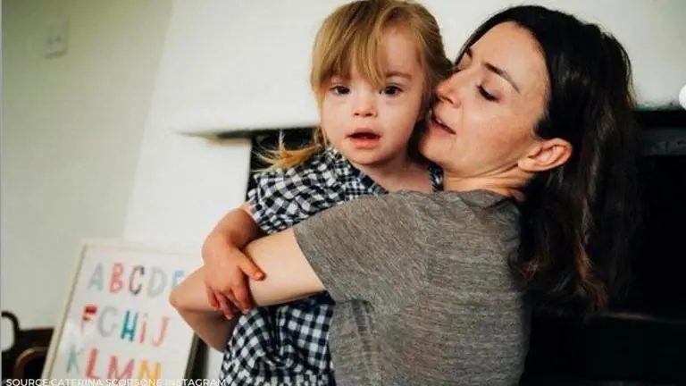 Grey's Anatomy actor Caterina Scorsone pens an essay on her daughter with Down syndrome grey's anatomy