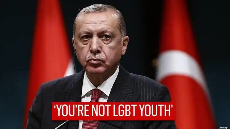 Turkey President Erdogan condemns 'LGBT youth', accuses them of 'vandalism' Turkey