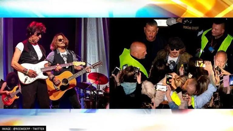 Johnny Depp celebrates verdict in UK pub post-winning trial against Amber Heard; See pics johnny depp