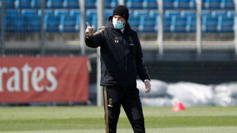 Real Madrid return to training ahead of planned La Liga restart ...