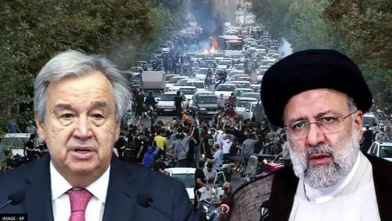 UN calls killing of women & children amid anti-hijab protests in Iran ‘unacceptable' in Iran
