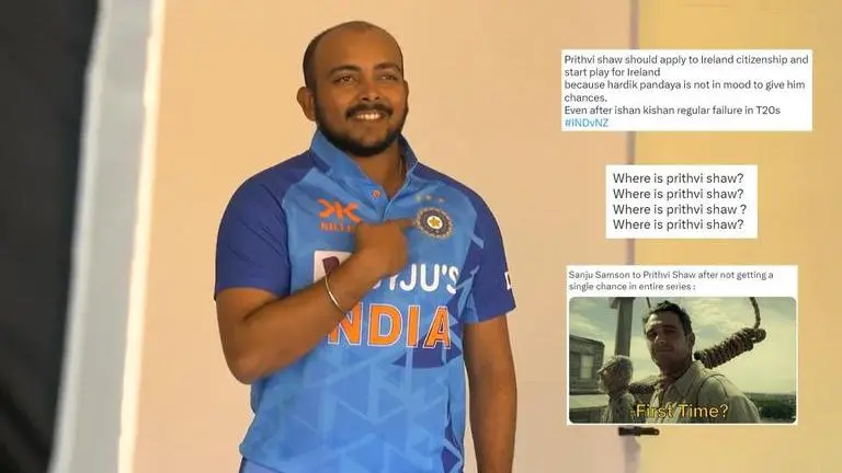 India vs New Zealand: Prithvi Shaw's exclusion from playing XI, Kishan adds fuel to fire India vs New Zealand