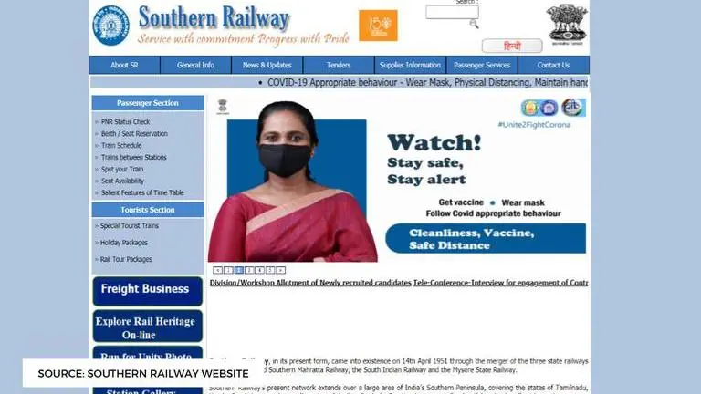southern railway recruitment