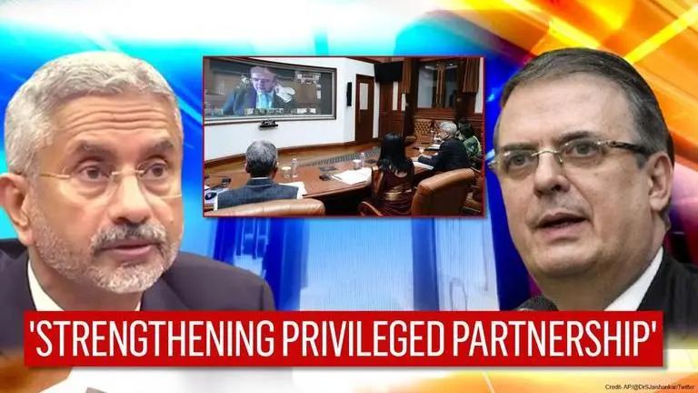 'Privileged Partners' India & Mexico review ties; EAM Jaishankar chairs 8th dialogue India-Mexico 8th Joint Commission Meet: EAM S Jaishankar meets Mexican counterpart