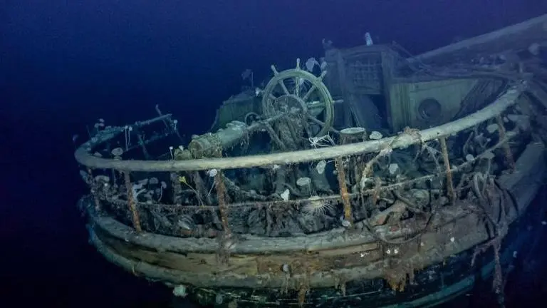 Wreck of Endurance Ship