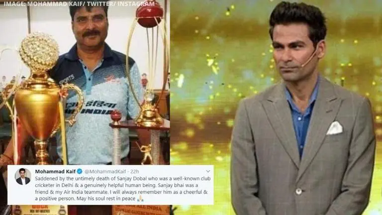 Mohammad Kaif mourns ex-Delhi cricketer Sanjay Dobal's demise after Aakash Chopra Mohammad Kaif